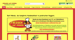 Desktop Screenshot of fressen-auf-raedern.info